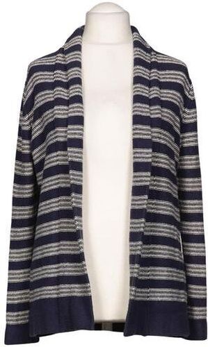 Damen Strickjacke, mehrfarbig, Gr. M, Baumwolle, Seide, Synthetik - Second Hand - Lands End - Modalova