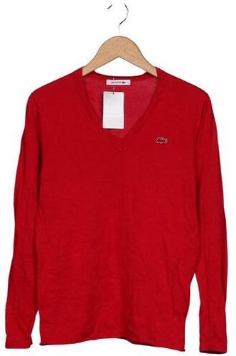 Damen Pullover, rot, Gr. EU 40, Baumwolle - Second Hand - Lacoste - Modalova