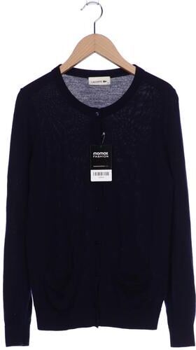 Damen Strickjacke, marineblau, Gr. EU 34 (F 36), Merino - Second Hand - Lacoste - Modalova