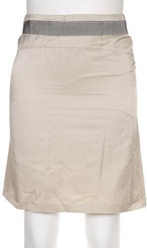 Damen Rock, beige, Gr. EU 36, Baumwolle, Synthetik, Viskose - Second Hand - Laurel - Modalova