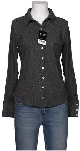 Damen Bluse, grau, Gr. EU 38, Elasthan, Synthetik, Viskose - Second Hand - Lecomte - Modalova