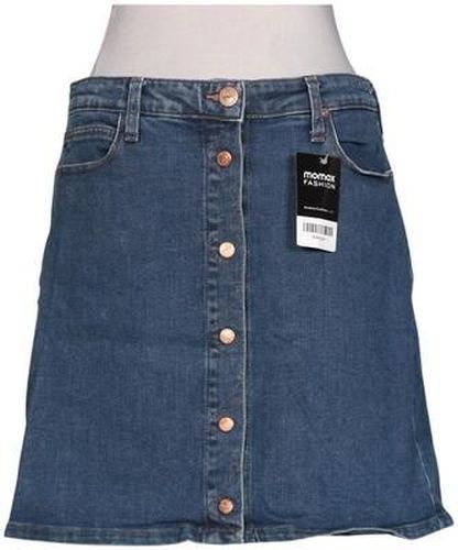 Damen Rock, blau, Gr. W28, Elasthan, Baumwolle - Second Hand - Lee - Modalova