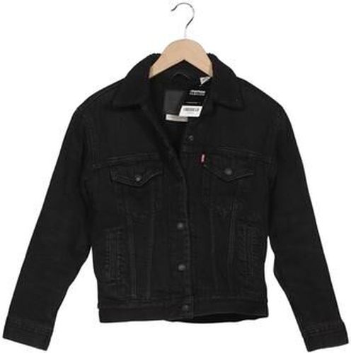 Damen Jacke, schwarz, Gr. XS, Baumwolle - Second Hand - Levis - Modalova