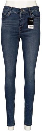Damen Jeans, blau, Gr. W29 L32, Elasthan, Baumwolle, Leder, Synthetik - Second Hand - Levis - Modalova