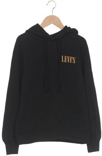 Damen Kapuzenpullover, schwarz, Gr. Xxs, Baumwolle - Second Hand - Levis - Modalova