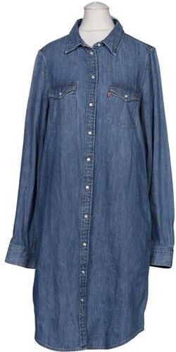 Damen Kleid, blau, Gr. M, Baumwolle - Second Hand - Levis - Modalova