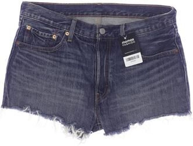 Damen Shorts, blau, Gr. W31, Baumwolle, Leder - Second Hand - Levis - Modalova