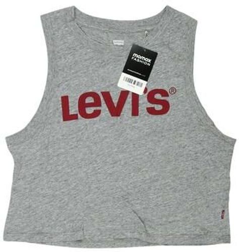 Damen Top, grau, Gr. XS, Baumwolle - Second Hand - Levis - Modalova