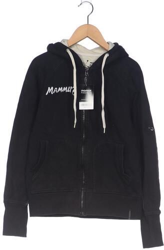 Damen Kapuzenpullover, schwarz, Gr. S, Baumwolle - Second Hand - Mammut - Modalova