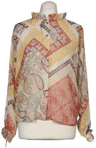 Damen Bluse, mehrfarbig, Gr. M - Second Hand - Mango - Modalova