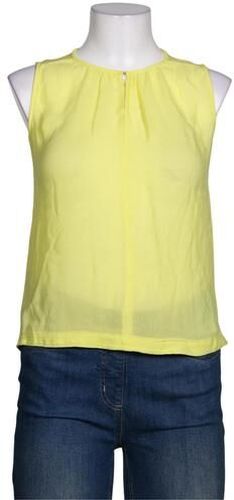 Damen Bluse, gelb, Gr. S - Second Hand - Mango - Modalova