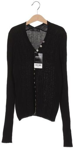 Damen Strickjacke, schwarz, Gr. S, Synthetik - Second Hand - Mango - Modalova