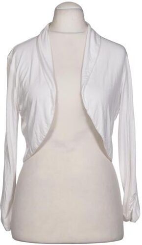 Damen Blazer, weiß, Gr. EU 38, Elasthan, Viskose - Second Hand - manguun - Modalova