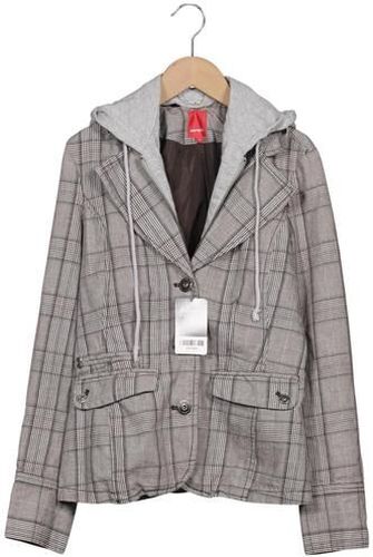 Damen Jacke, grau, Gr. EU 36, Baumwolle, Synthetik - Second Hand - manguun - Modalova