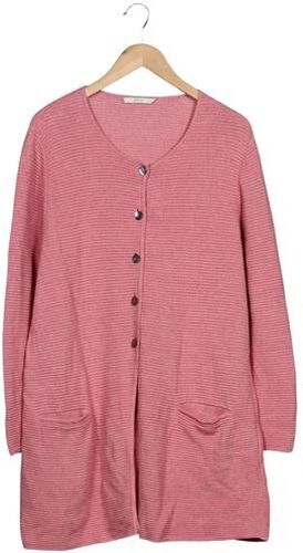 Damen Strickjacke, pink, Gr. EU 62, Baumwolle - Second Hand - Maas - Modalova