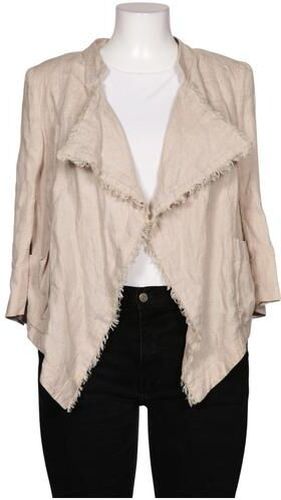 Damen Blazer, beige, Gr. EU 38, Leinen - Second Hand - MADELEINE - Modalova