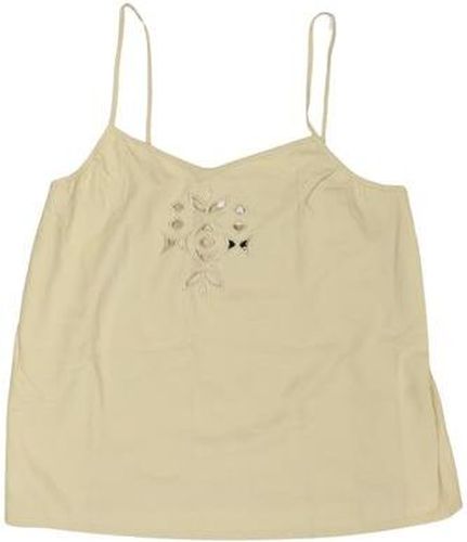 Damen Top, beige, Gr. EU 40, Seide - Second Hand - MADELEINE - Modalova