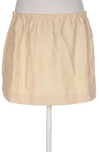 Damen Rock, beige, Gr. S, Baumwolle, Synthetik - Second Hand - Maje - Modalova