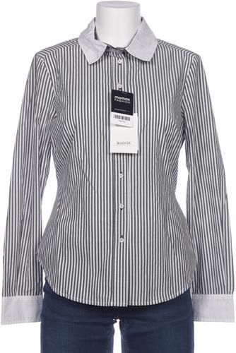 Damen Bluse, grau, Gr. EU 40, Baumwolle, Synthetik - Second Hand - Malvin - Modalova