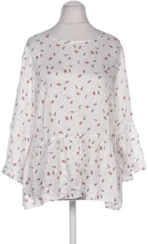 Damen Bluse, weiß, Gr. EU 40, Baumwolle, Viskose - Second Hand - Malvin - Modalova