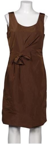 Damen Kleid, braun, Gr. EU 40, Synthetik, Viskose - Second Hand - Marella - Modalova