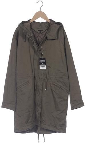 Damen Mantel, grün, Gr. L, Baumwolle, Synthetik, Viskose, Lyocell - Second Hand - Massimo Dutti - Modalova