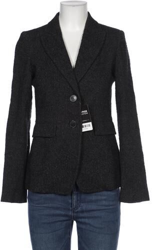 Damen Blazer, schwarz, Gr. EU 36, Viskose, Seide, Synthetik, Wolle - Second Hand - Massimo Dutti - Modalova