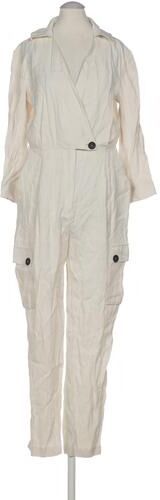 Damen Jumpsuit/Overall, cremeweiß, Gr. EU 36, Synthetik, Viskose - Second Hand - Massimo Dutti - Modalova