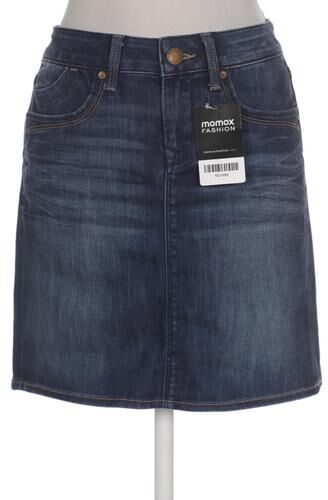 Damen Rock, marineblau, Gr. S, Elasthan, Baumwolle - Second Hand - mavi - Modalova