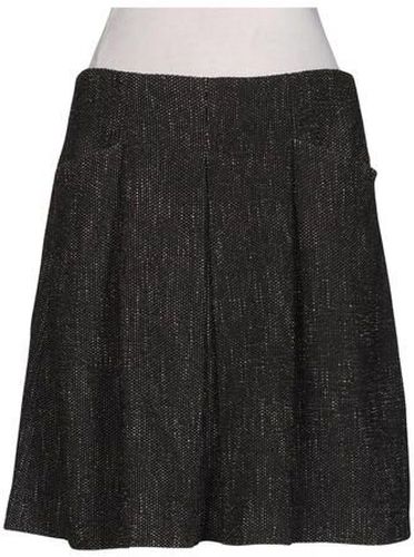 Damen Rock, grau, Gr. EU 40, Elasthan, Baumwolle, Synthetik, Viskose - Second Hand - MAX&Co. - Modalova