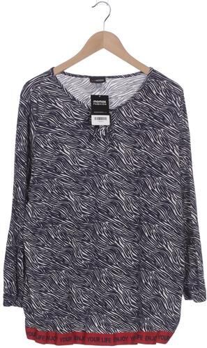 Damen Langarmshirt, marineblau, Gr. EU 52, Baumwolle, Modal - Second Hand - MIAMODA - Modalova