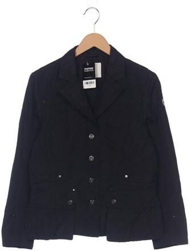 Damen Jacke, schwarz, Gr. EU 42, Synthetik - Second Hand - Milestone - Modalova