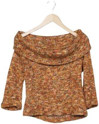 Damen Pullover, braun, Gr. M, Synthetik, Wolle - Second Hand - Miss sixty - Modalova