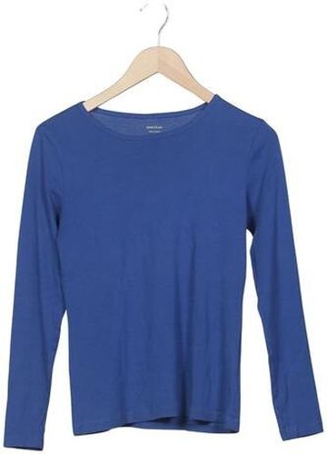 Damen Langarmshirt, blau, Gr. M, Baumwolle - Second Hand - Montego - Modalova