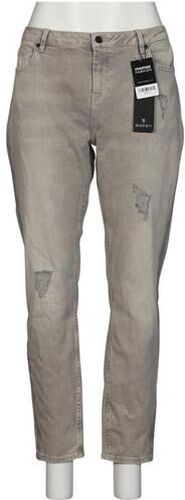Damen Jeans, grau, Gr. EU 44, Elasthan, Baumwolle, Synthetik - Second Hand - monari - Modalova