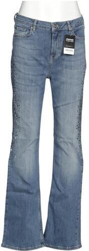 Damen Jeans, blau, Gr. EU 40, Elasthan, Baumwolle, Synthetik - Second Hand - monari - Modalova