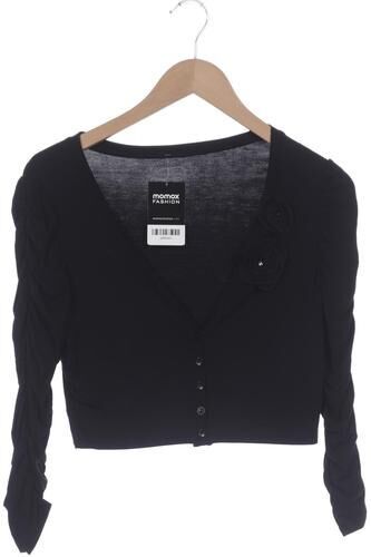 Damen Strickjacke, schwarz, Gr. EU 36, Elasthan, Viskose - Second Hand - monari - Modalova