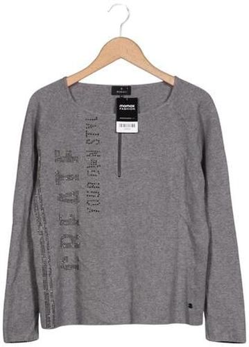 Damen Pullover, grau, Gr. EU 36, Baumwolle - Second Hand - monari - Modalova