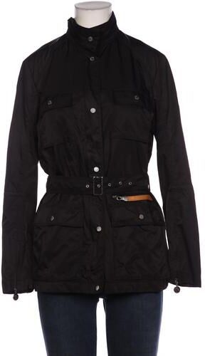 Damen Jacke, schwarz, Gr. S, Leder, Synthetik - Second Hand - Moncler - Modalova