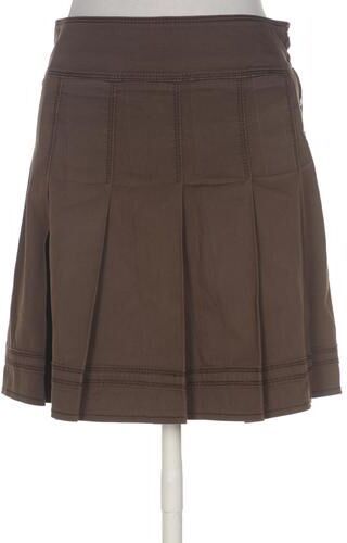 Damen Rock, braun, Gr. EU 34 (IT 40), Elasthan, Baumwolle - Second Hand - Moncler - Modalova