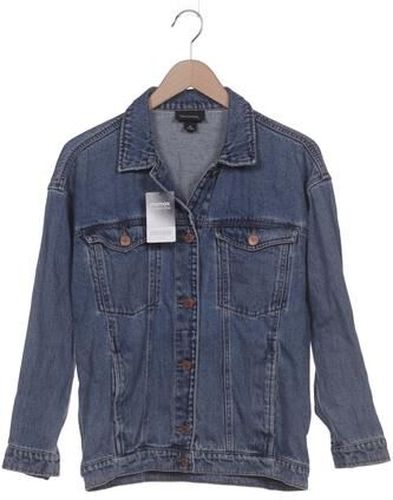 Damen Jacke, blau, Gr. XS, Baumwolle - Second Hand - Monki - Modalova