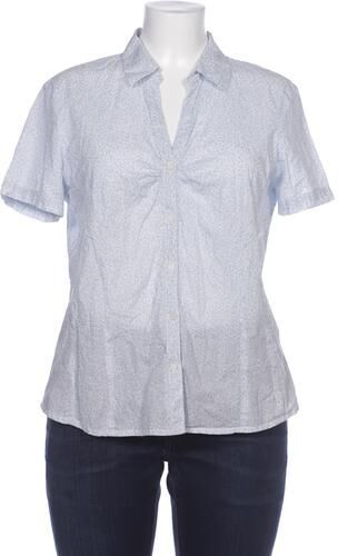 Damen Bluse, hellblau, Gr. EU 42, Baumwolle - Second Hand - More & more - Modalova