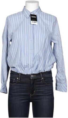 Damen Bluse, hellblau, Gr. EU 38, Elasthan, Baumwolle, Synthetik - Second Hand - More & more - Modalova