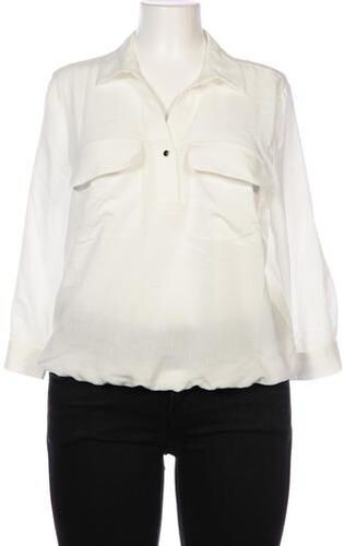 Damen Bluse, weiß, Gr. EU 42, Synthetik, Viskose - Second Hand - More & more - Modalova