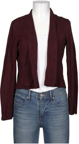 Damen Strickjacke, bordeaux, Gr. EU 36, Baumwolle, Viskose - Second Hand - More & more - Modalova