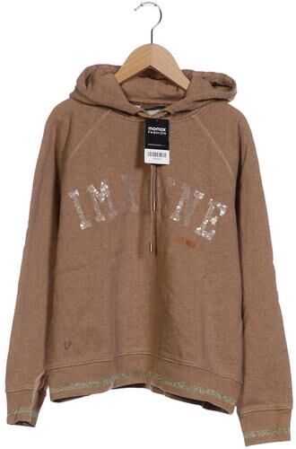 Damen Kapuzenpullover, braun, Gr. L, Baumwolle - Second Hand - Mos mosh - Modalova