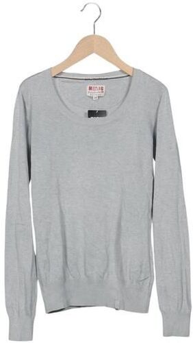 Damen Pullover, grau, Gr. M, Baumwolle - Second Hand - Mustang - Modalova