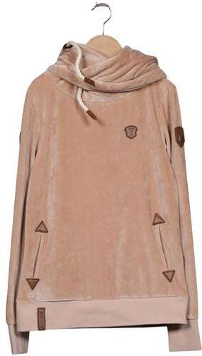 Damen Kapuzenpullover, beige, Gr. M, Elasthan, Synthetik - Second Hand - Naketano - Modalova