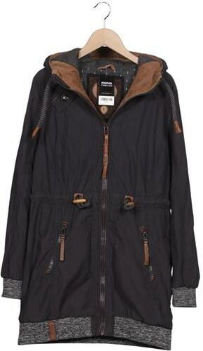 Damen Mantel, grau, Gr. L, Baumwolle, Synthetik - Second Hand - Naketano - Modalova