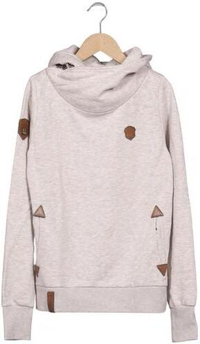 Damen Sweatshirt, beige, Gr. M, Baumwolle, Synthetik - Second Hand - Naketano - Modalova
